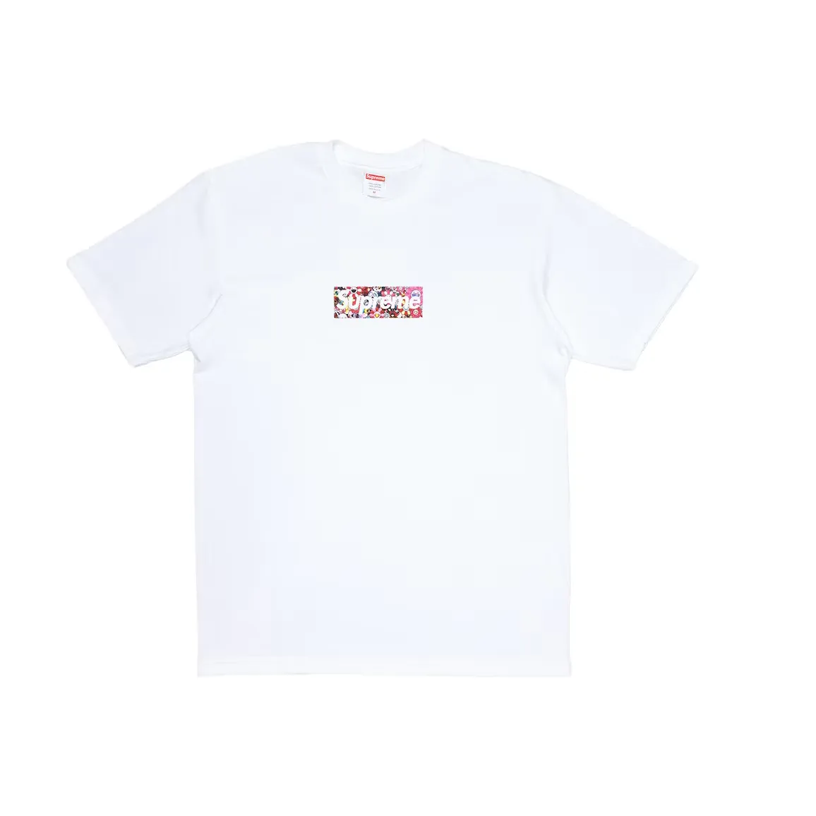 Supreme Takashi Murakami COVID-19 Relief Box Logo Tee White t shirt streetwear