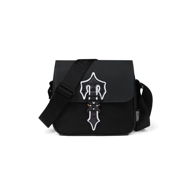 TRAPSTAR IRONGATE T CROSSBODY BAG BLACK