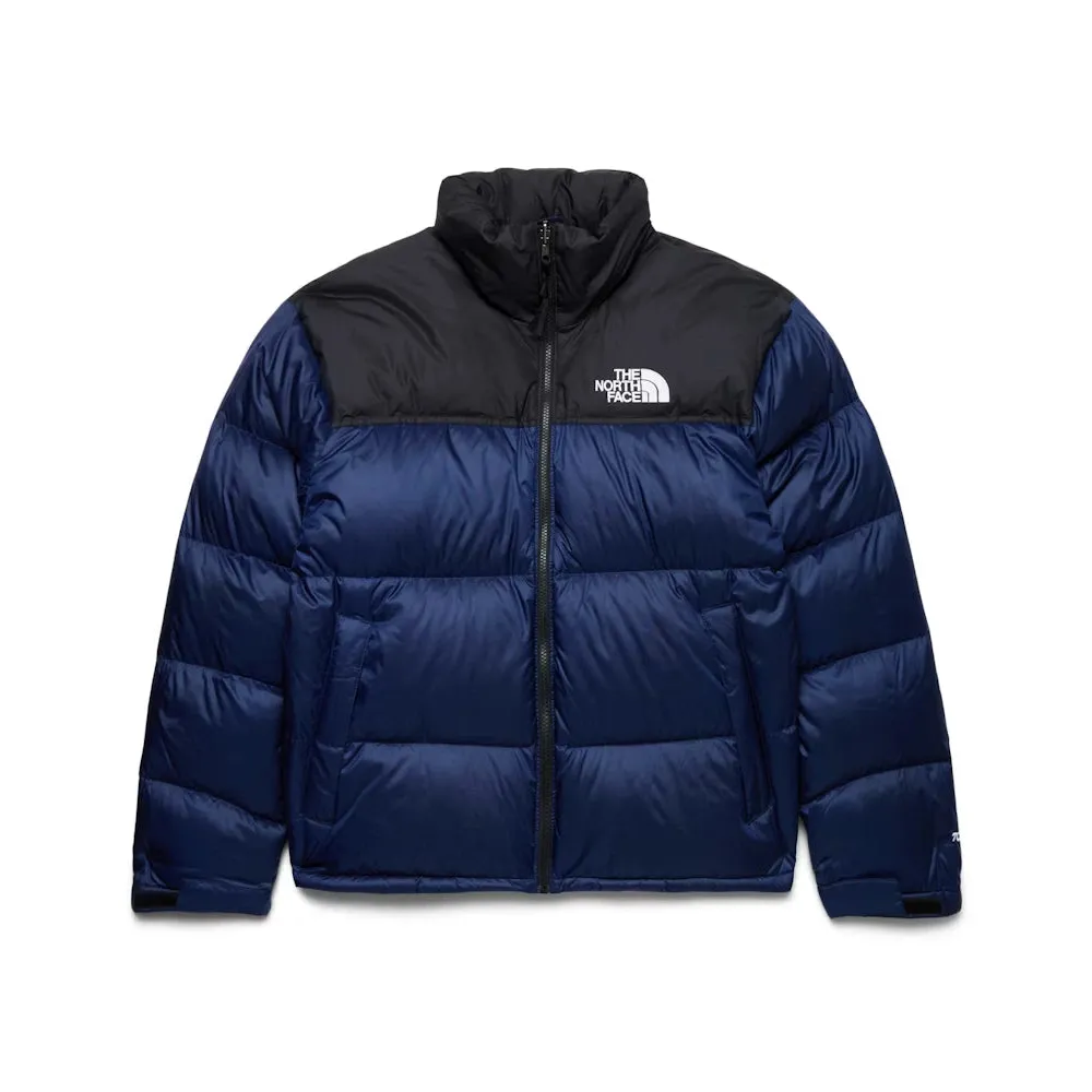 The North Face 1996 Retro Nuptse 700 Navy TNF Black kurtka streetwear