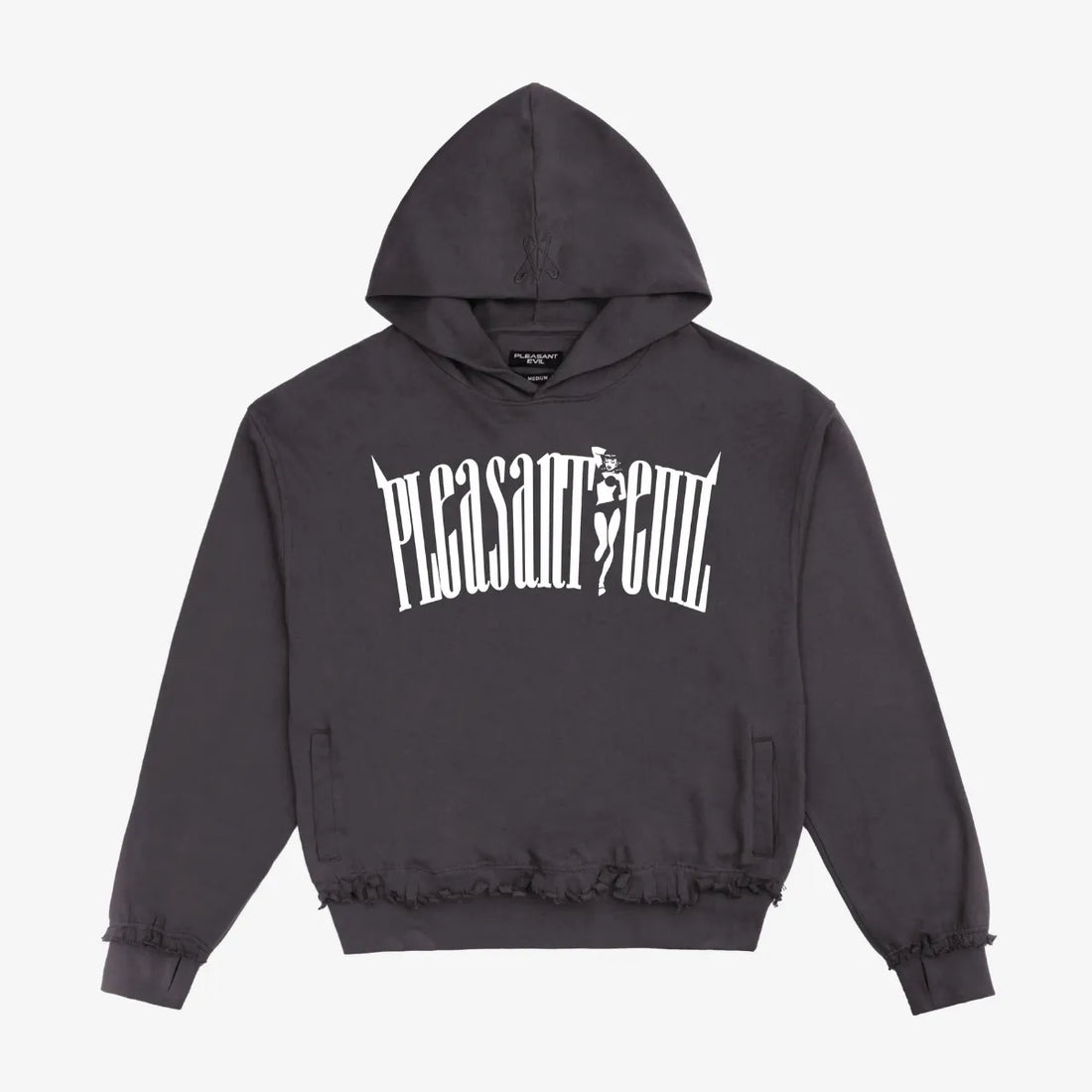 UNIVERSITY LOGO HOODIE ANTHRACITE