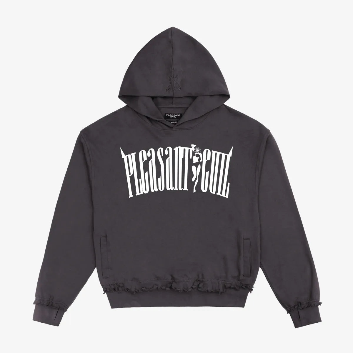 UNIVERSITY LOGO HOODIE ANTHRACITE