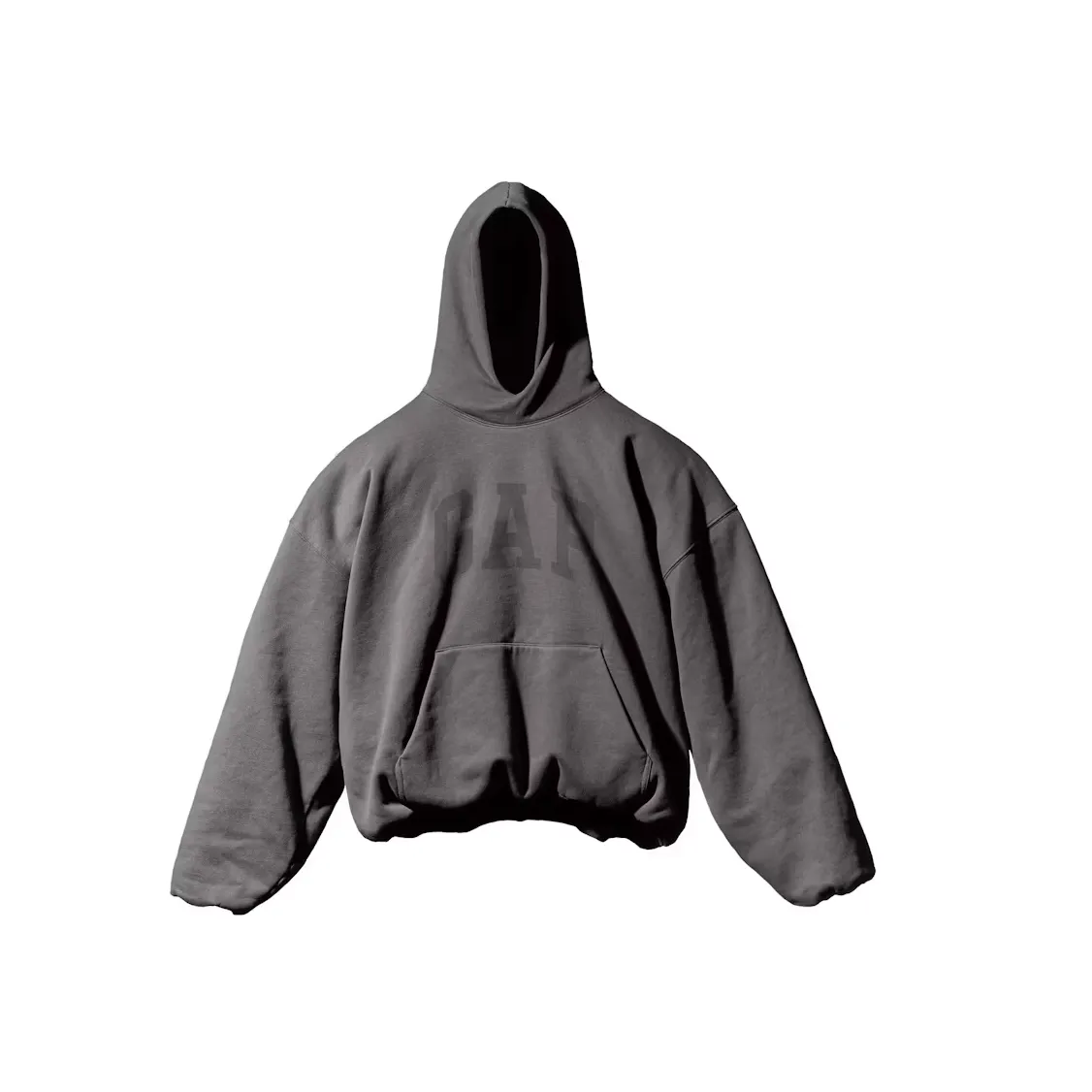 Yeezy Gap Engineered by Balenciaga Dove Hoodie Dark Grey buty streetwear