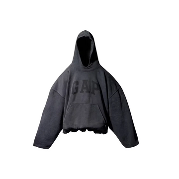 Yeezy Gap Engineered by Balenciaga Dove Hoodie Washed Black buty streetwear
