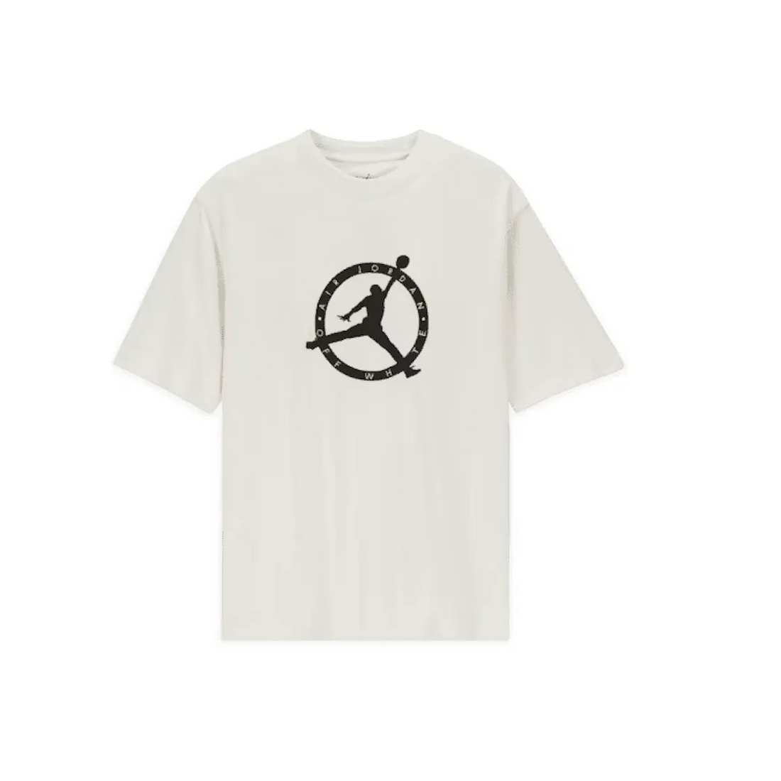 OFF-WHITE x Jordan T-shirt White t shirt streetwear