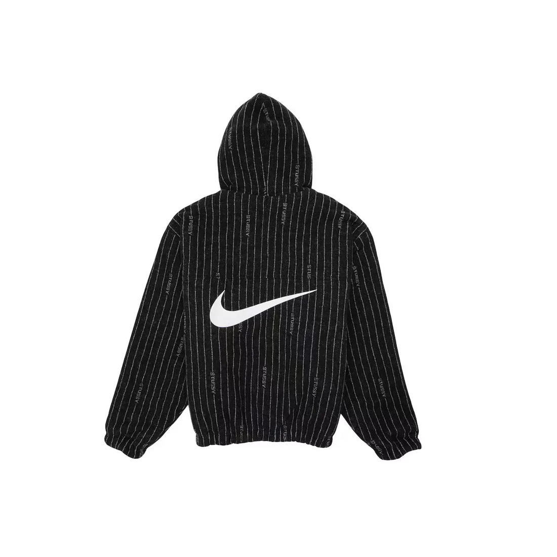 Nike x Stussy Striped Wool Jacket Black nike sneakersy