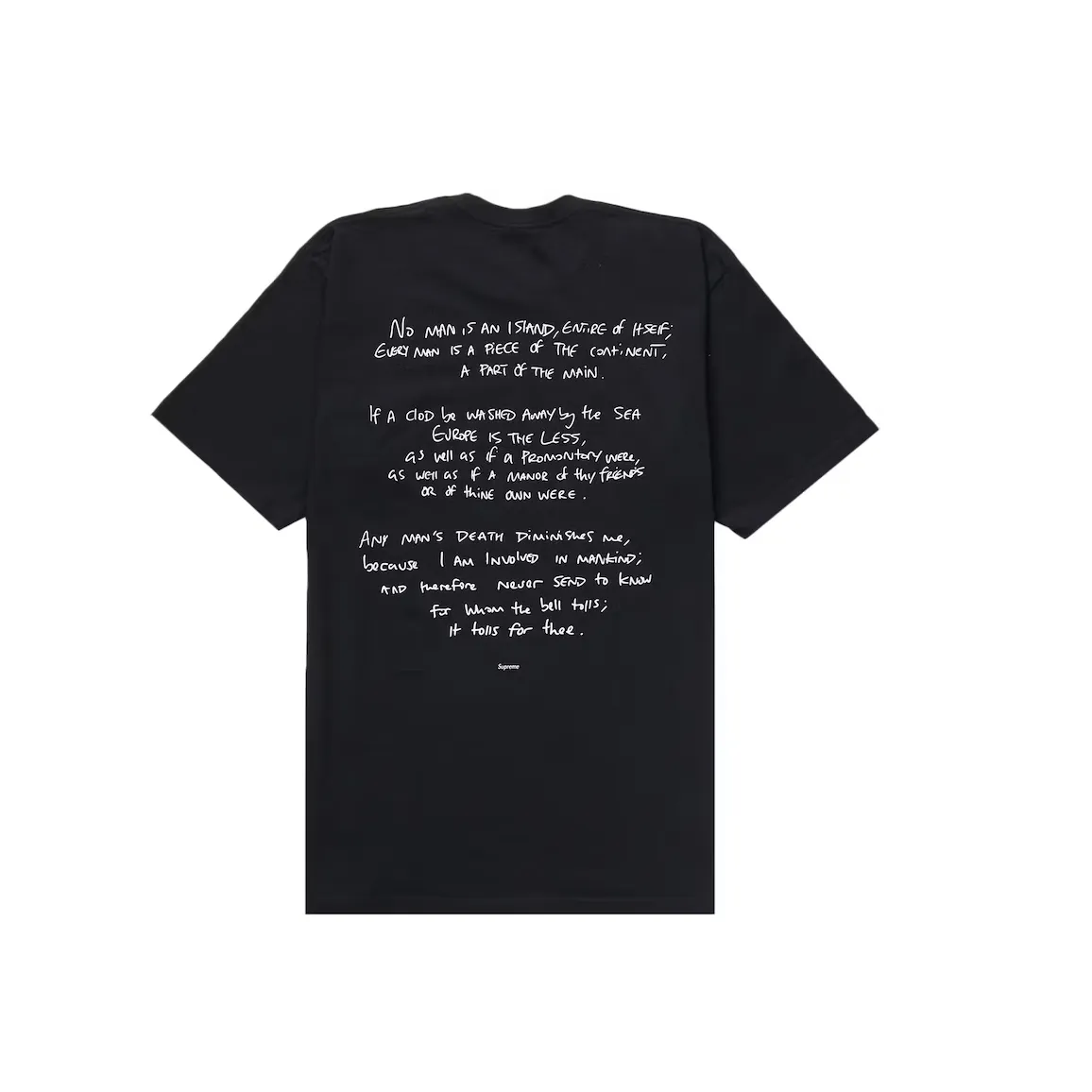 Supreme Corteiz Rules The World Tee Black t shirt streetwear