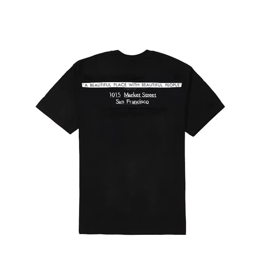 Supreme San Francisco Box Logo Tee Black t shirt streetwear