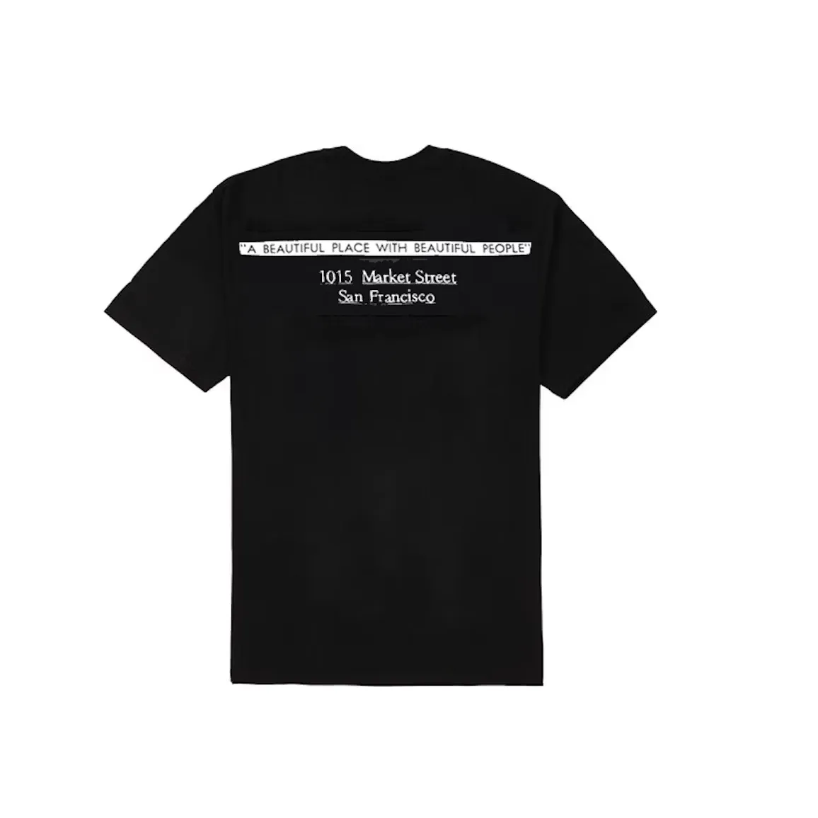 Supreme San Francisco Box Logo Tee Black t shirt streetwear