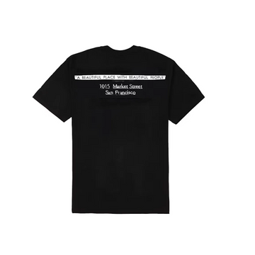 Supreme San Francisco Box Logo Tee Black t shirt streetwear