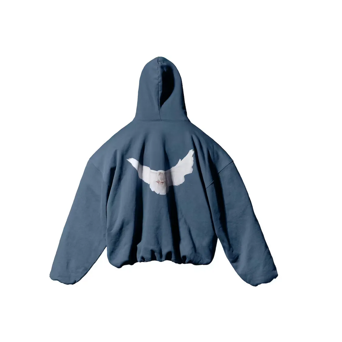 Yeezy Gap Engineered by Balenciaga Dove Hoodie Dark Blue buty streetwear