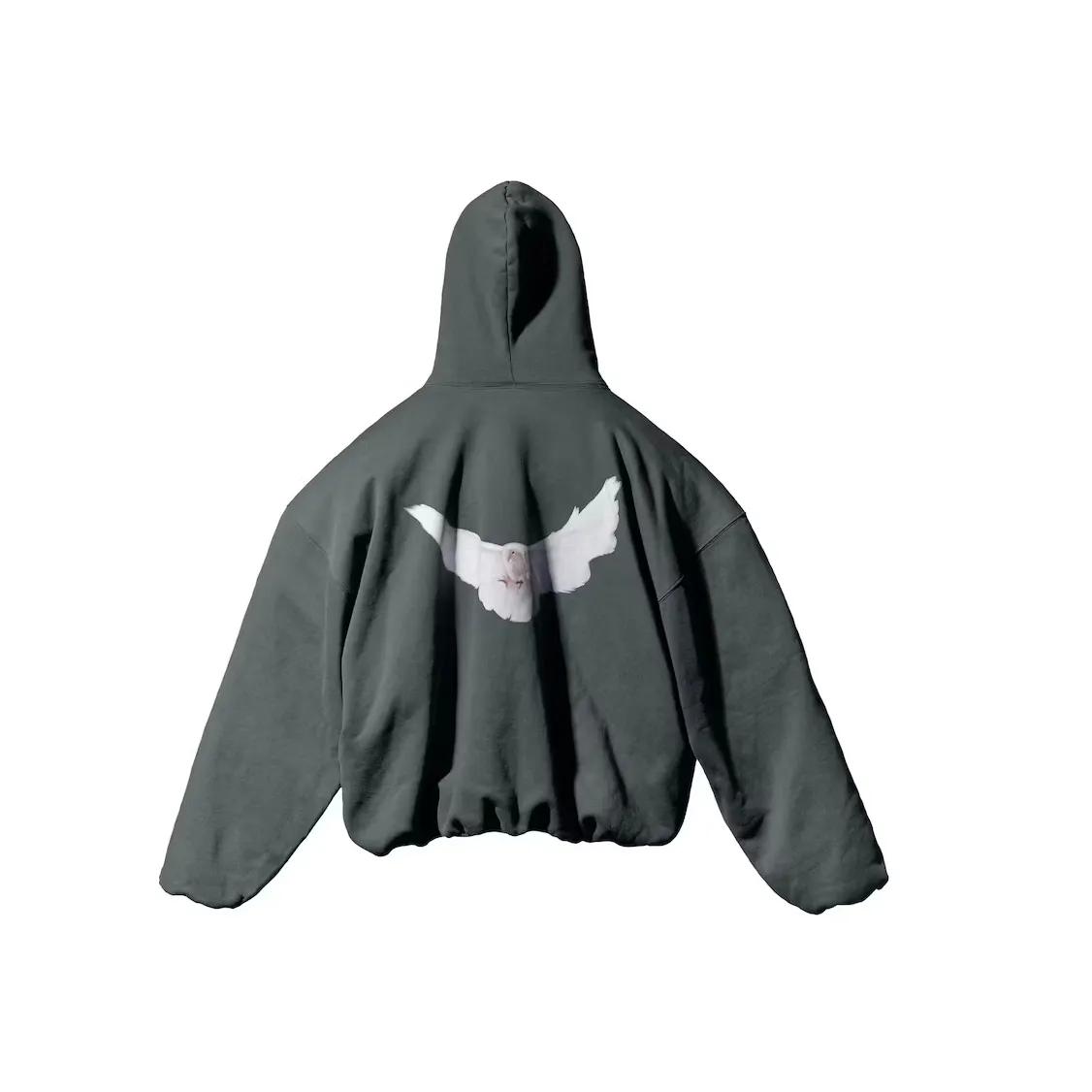 Yeezy Gap Engineered by Balenciaga Dove Hoodie Dark Green buty streetwear