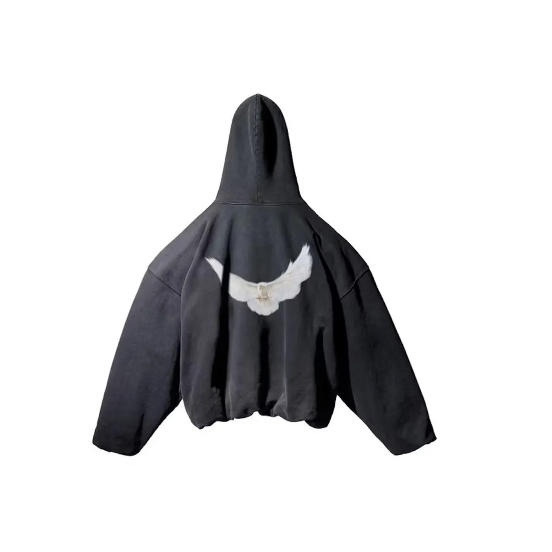 Yeezy Gap Engineered by Balenciaga Dove Hoodie Washed Black LAA buty streetwear
