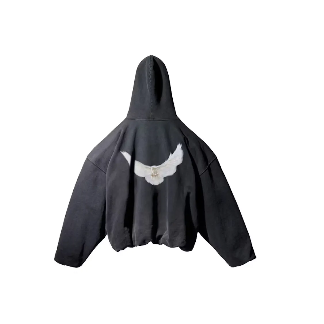 Yeezy Gap Engineered by Balenciaga Dove Hoodie Washed Black LAA buty streetwear