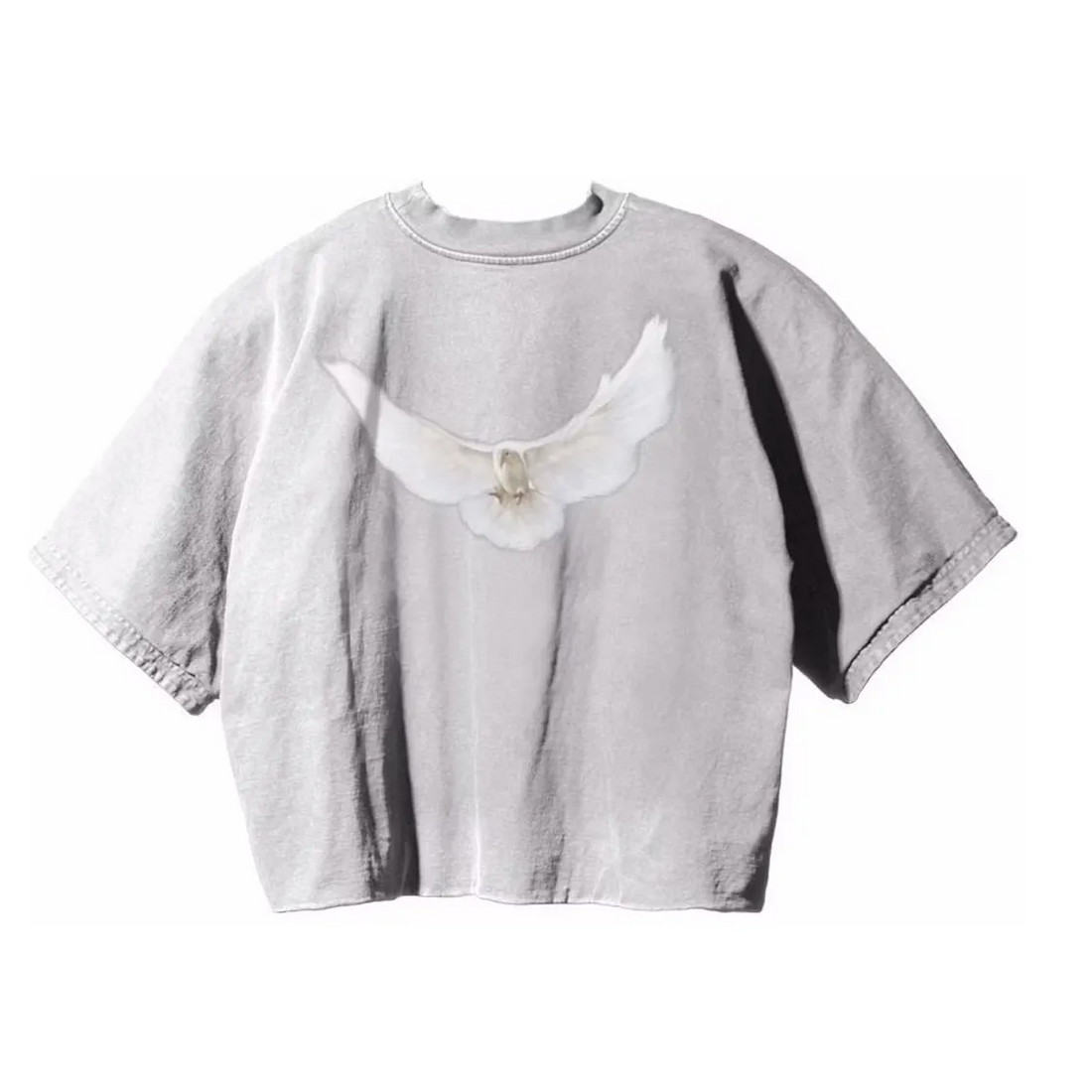 Yeezy Gap Engineered by Balenciaga Dove No Seam T-shirt White buty streetwear