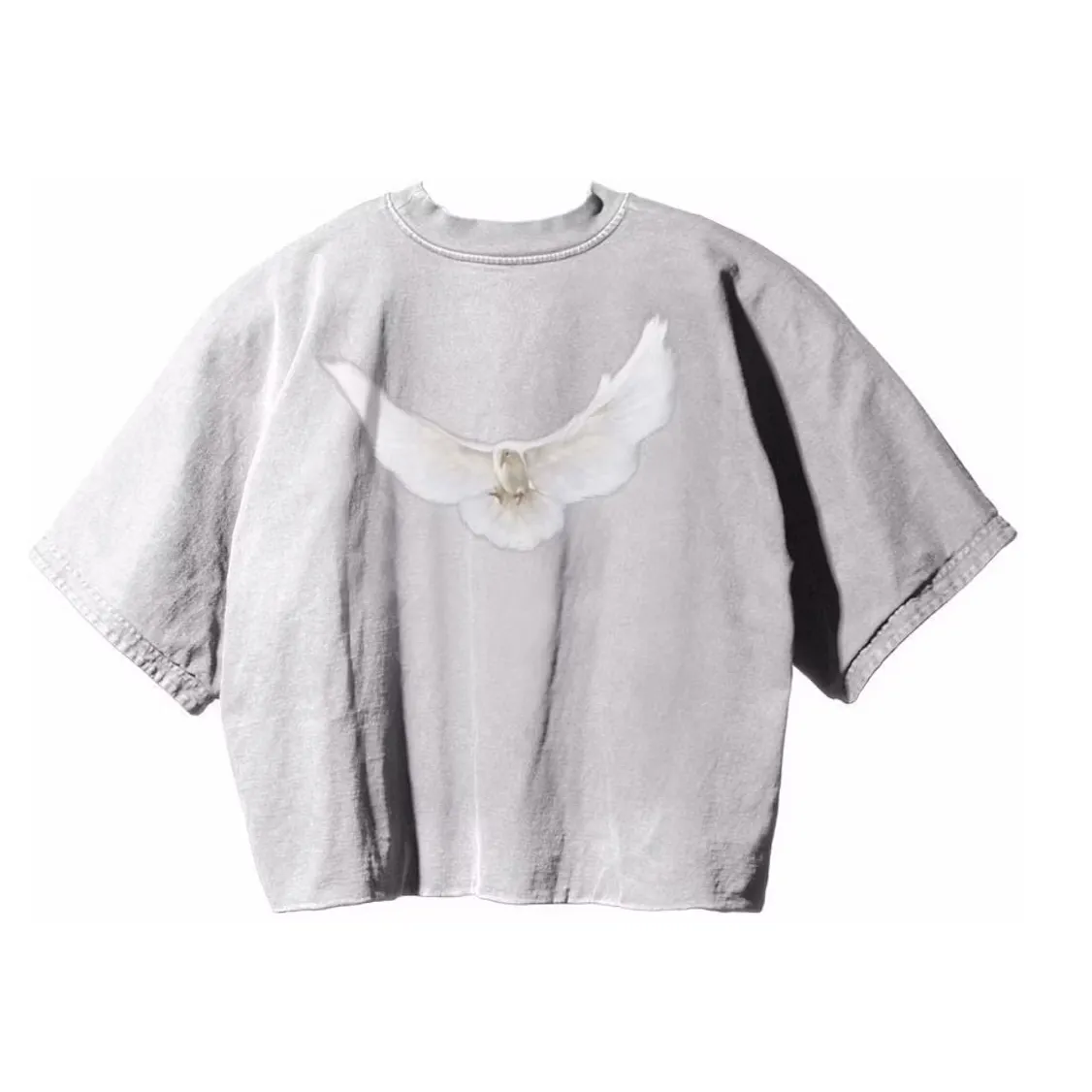 Yeezy Gap Engineered by Balenciaga Dove No Seam T-shirt White buty streetwear
