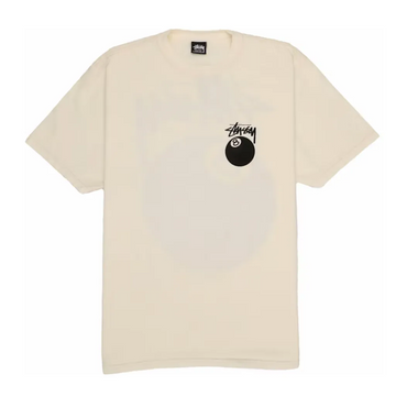 Stussy 8 Ball Pigment Dyed Tee Natural t shirt streetwear