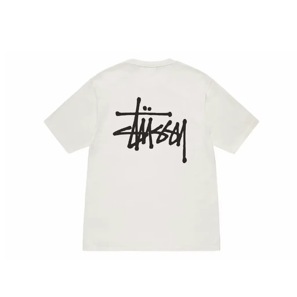 Stussy Basic Pigment Dyed T-Shirt Natural