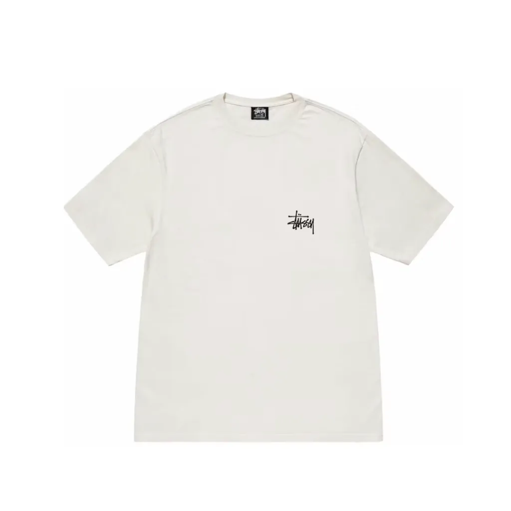 Stussy Basic Pigment Dyed T-Shirt Natural
