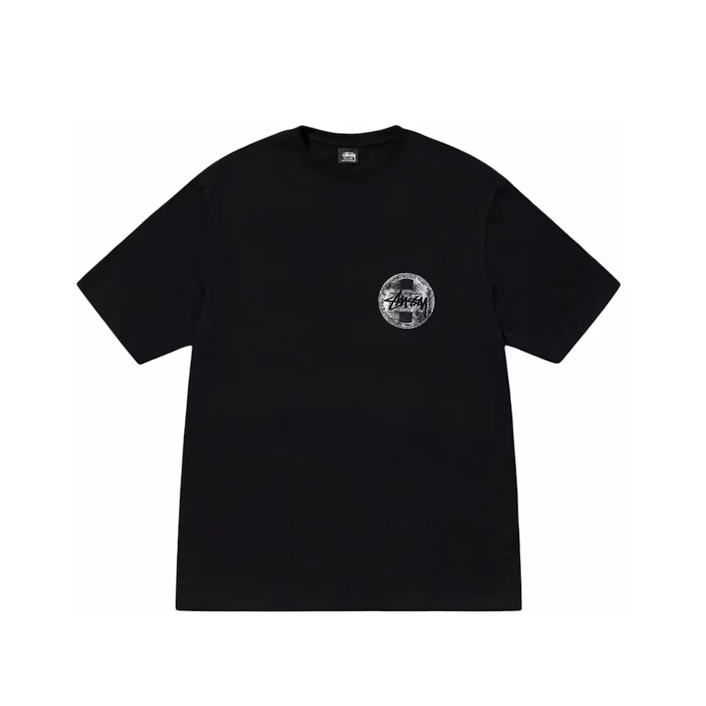 Stussy Dot Stamp Tee Black t shirt streetwear