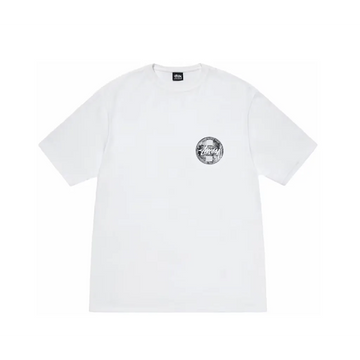 Stussy Dot Stamp Tee White t shirt streetwear