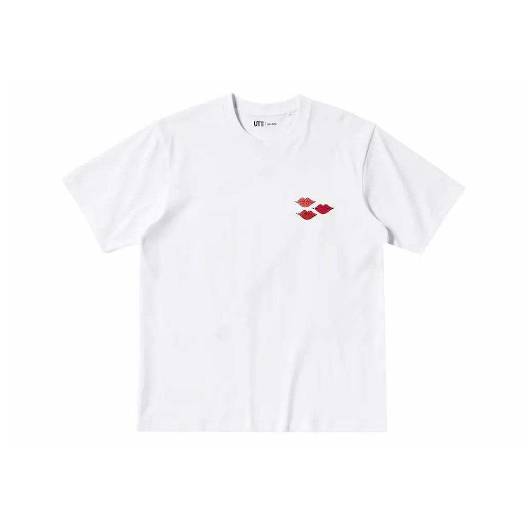 KAWS x Uniqlo Warhol UT Graphic 476350 T-shirt White t shirt streetwear