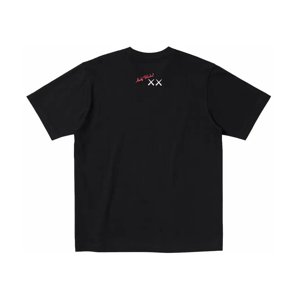 KAWS x Uniqlo Warhol UT Graphic 476351 T-shirt Black t shirt streetwear