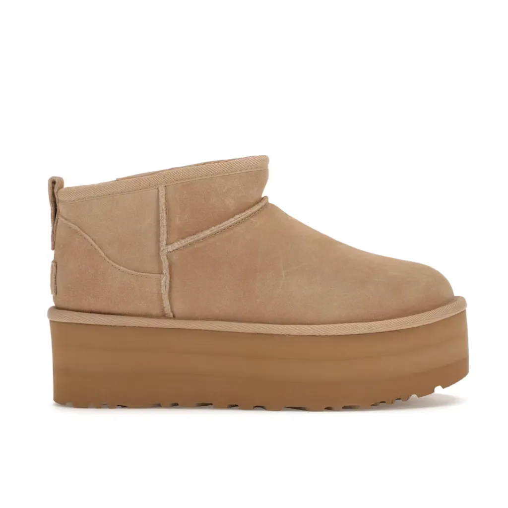UGG Classic Ultra Mini Platform Boot Sand (Women's)