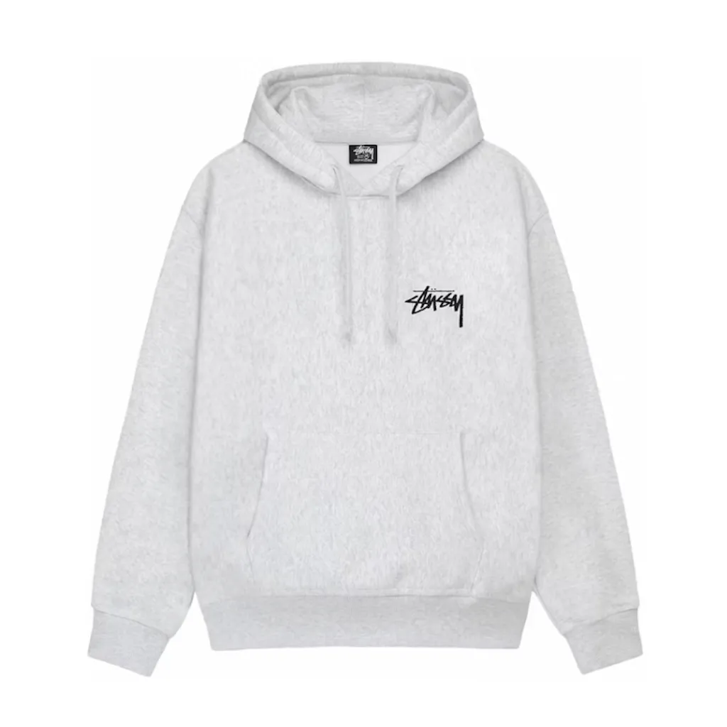 Stussy Cherries Hoodie Ash Heather