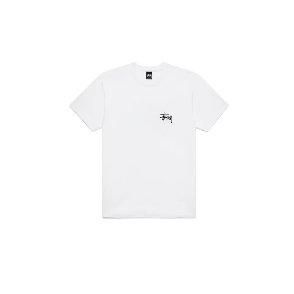 Stussy Basic T-shirt White t shirt streetwear