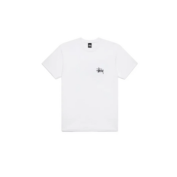 Stussy Basic T-shirt White t shirt streetwear