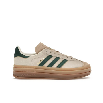 adidas Gazelle Bold Magic Beige Collegiate Green