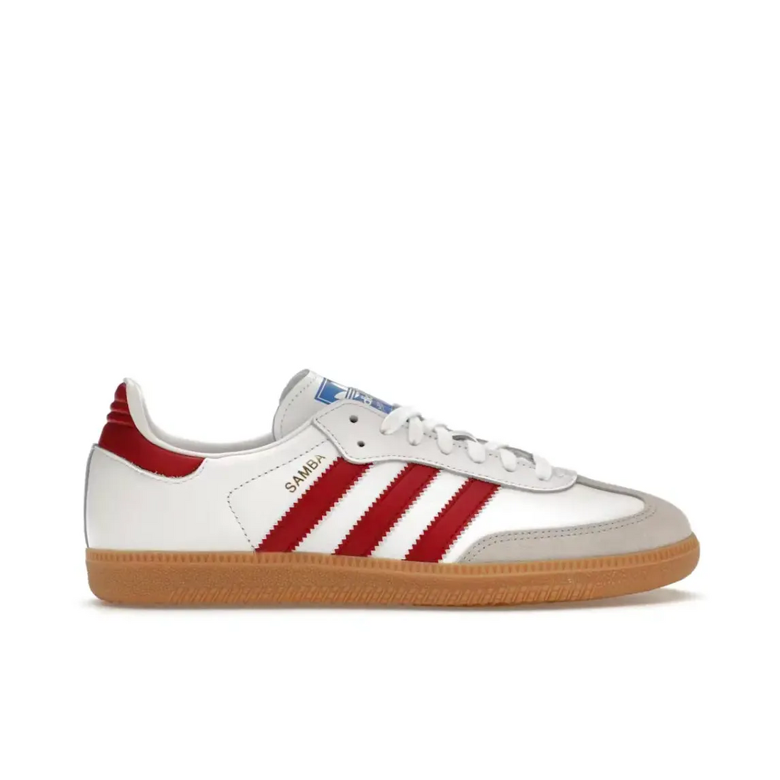adidas Samba OG White Burgundy Gum