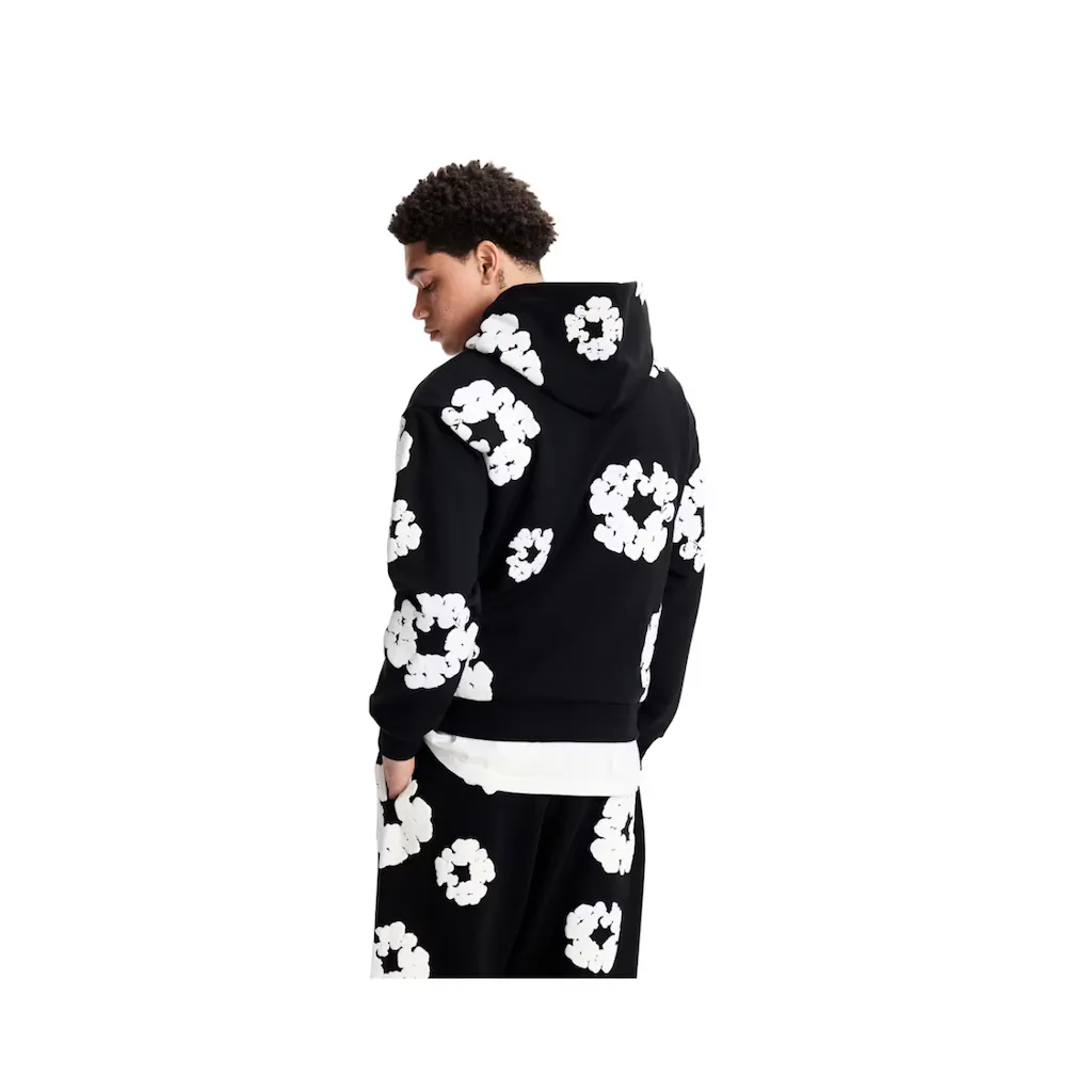 Denim Tears The Cotton Wreath Sweatshirt Black bluza streetwear