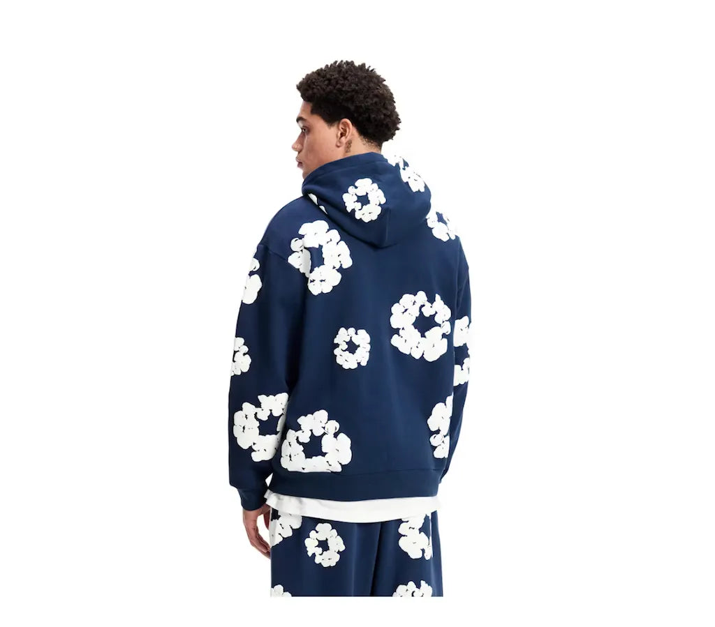 Denim Tears The Cotton Wreath Sweatshirt Navy