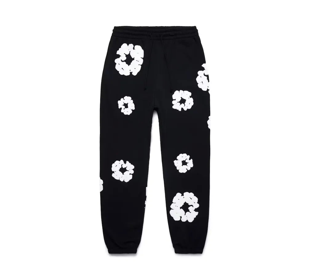 Denim Tears The Cotton Wreath Sweatpants Black