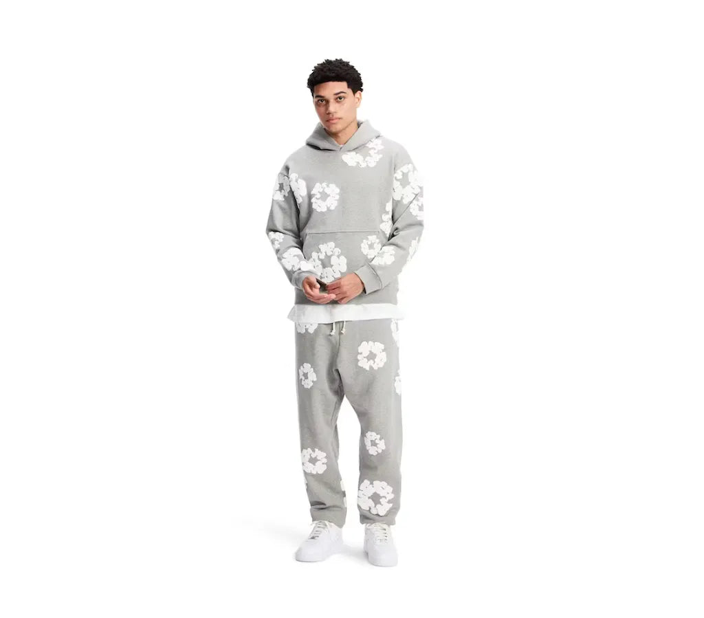 Denim Tears The Cotton Wreath Sweatpants Grey