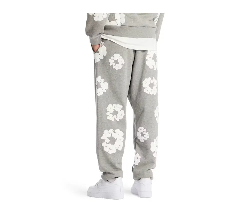Denim Tears The Cotton Wreath Sweatpants Grey