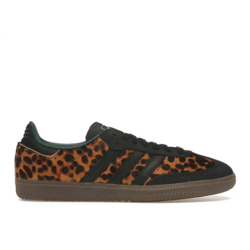 adidas Samba OG Black Green Leopard
