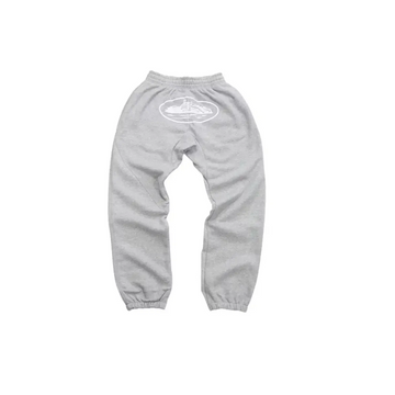 Corteiz Alcatraz Sweatpant Heather Grey 2024 spodnie streetwear