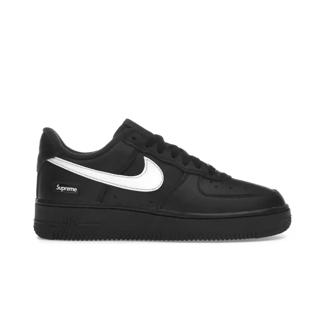 Air Force 1 Low Supreme Black White