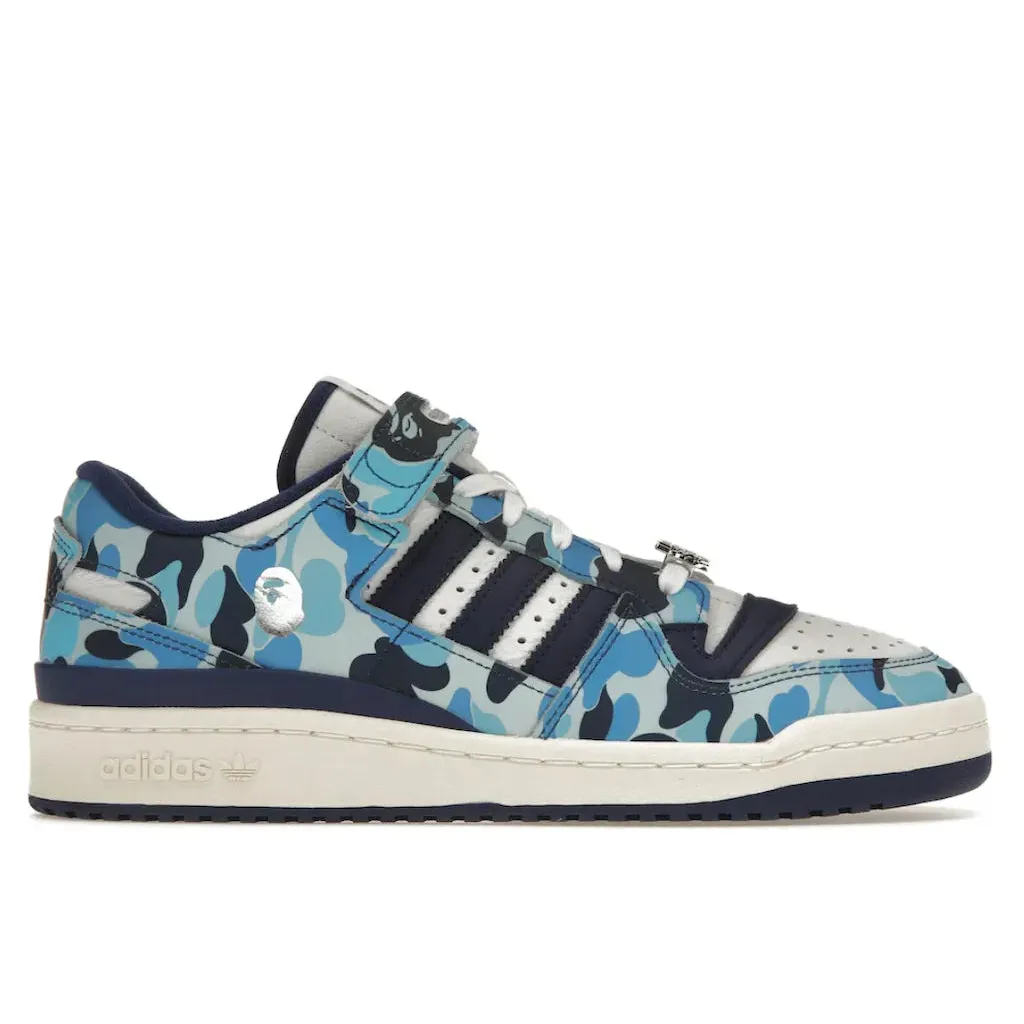 adidas Forum 84 Low Bape 30th Anniversary Blue Camo