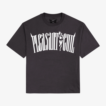 UNIVERSITY LOGO TEE ANTHRACITE