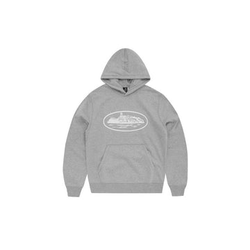 Corteiz Alcatraz Hoodie Heather Grey 2024 spodnie streetwear