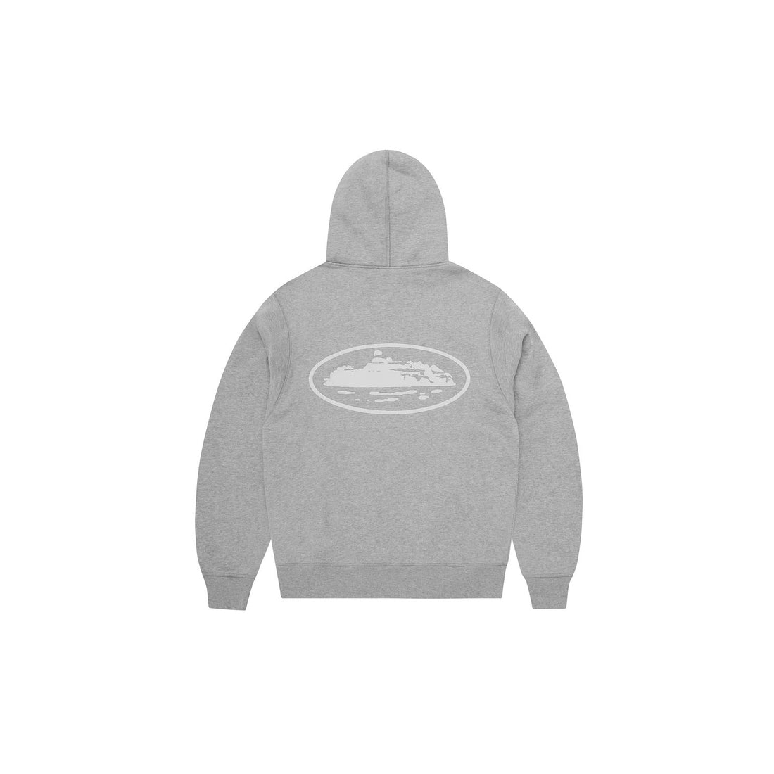 CORTEIZ ISLAND PUFF PRINT ZIP HEATHER GREY spodnie streetwear