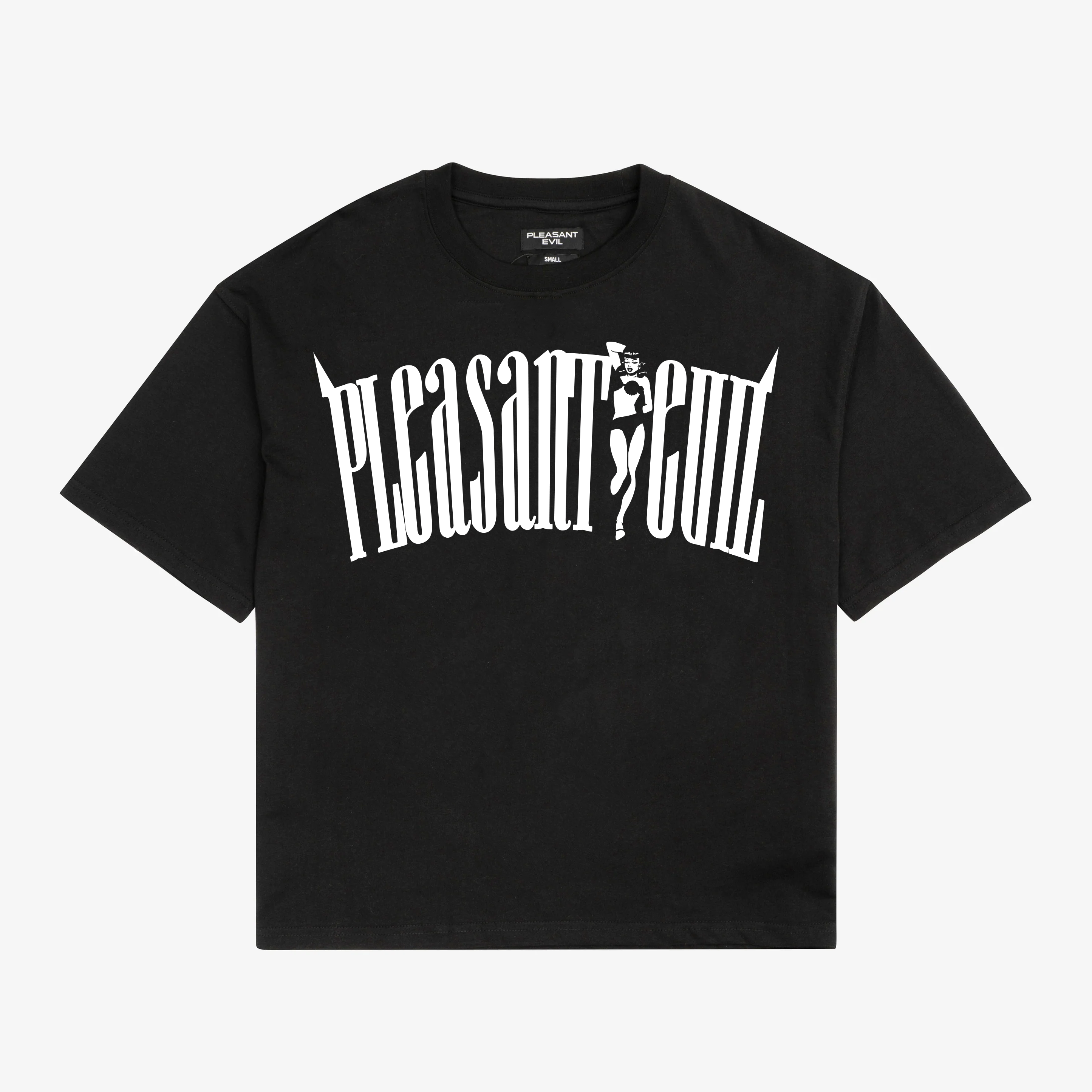 UNIVERSITY LOGO TEE BLACK
