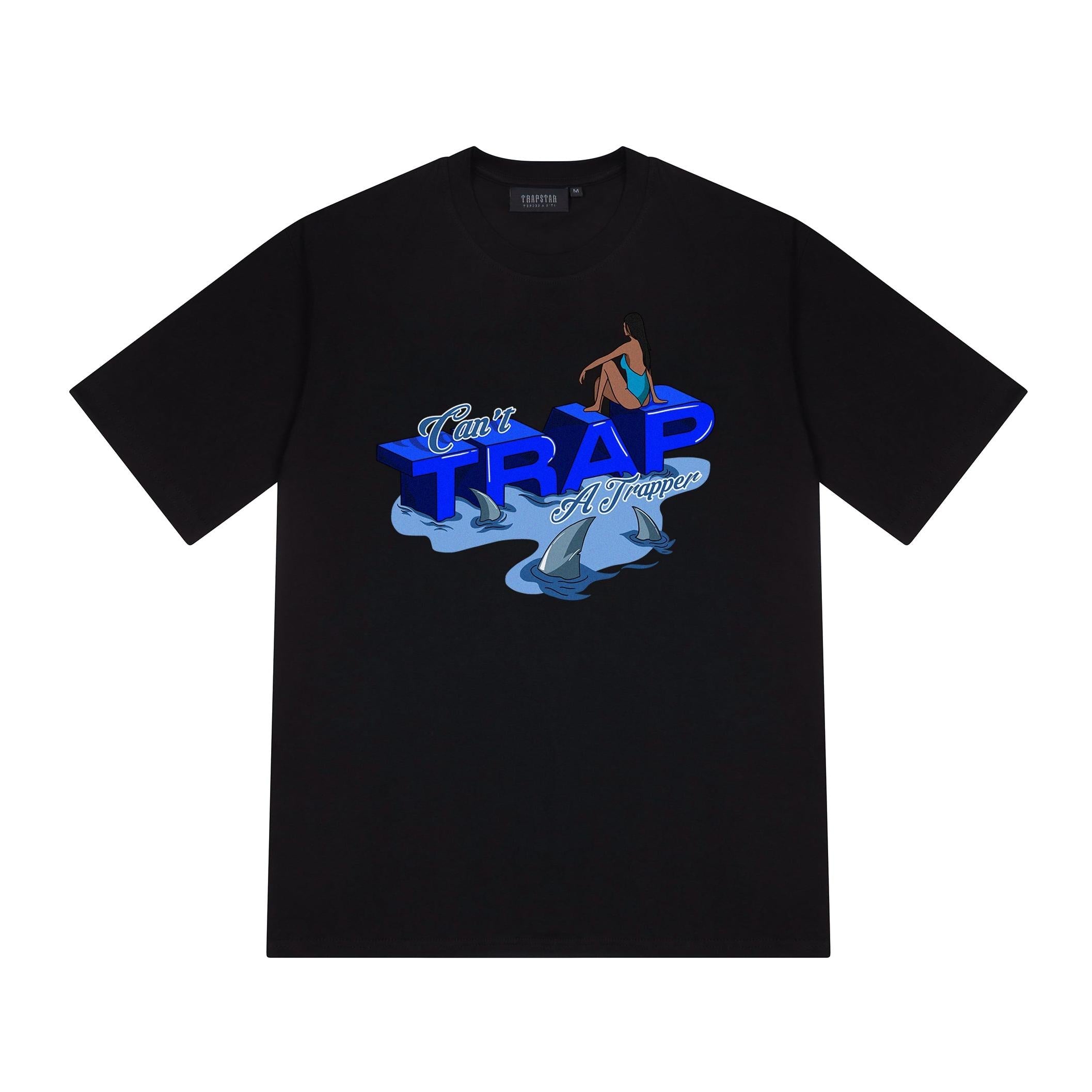Trapstar Can't Trap a Trapper Tee 2.0 Black