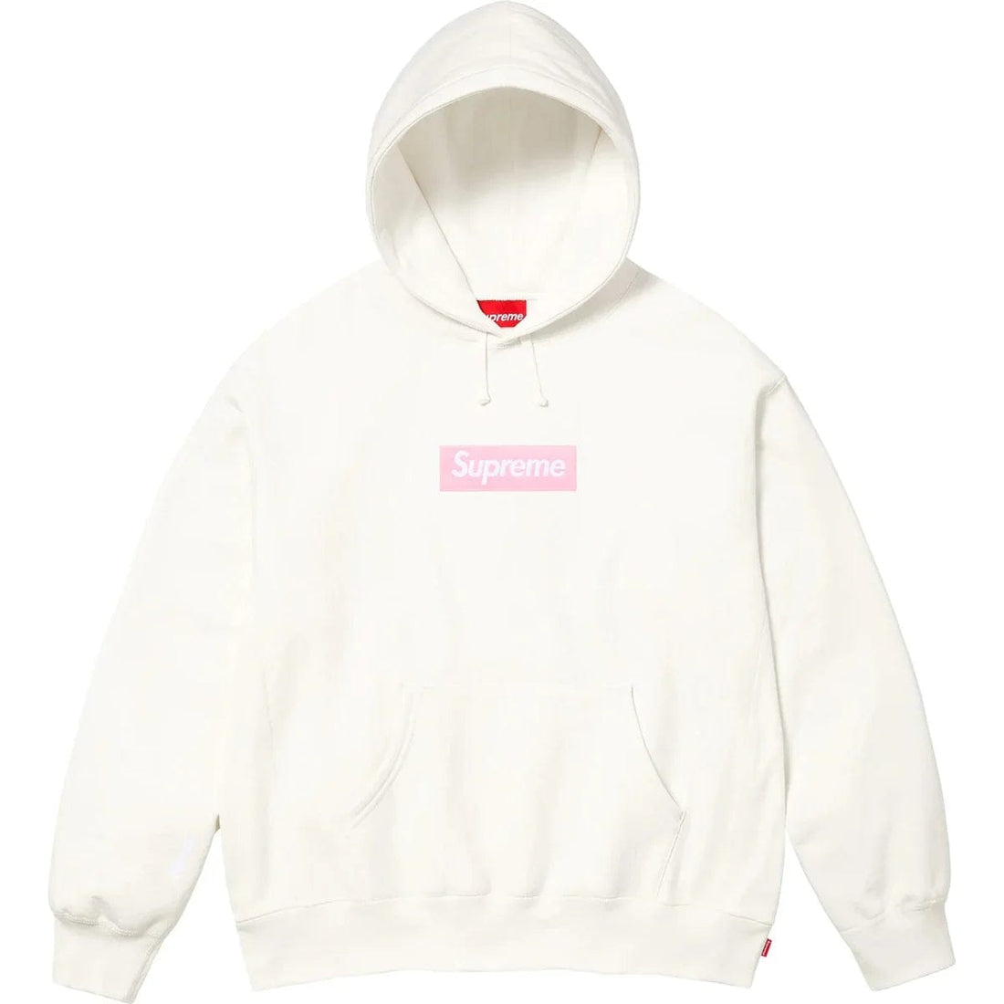 Supreme Box Logo Hooded Sweatshirt White (FW25) bluza streetwear