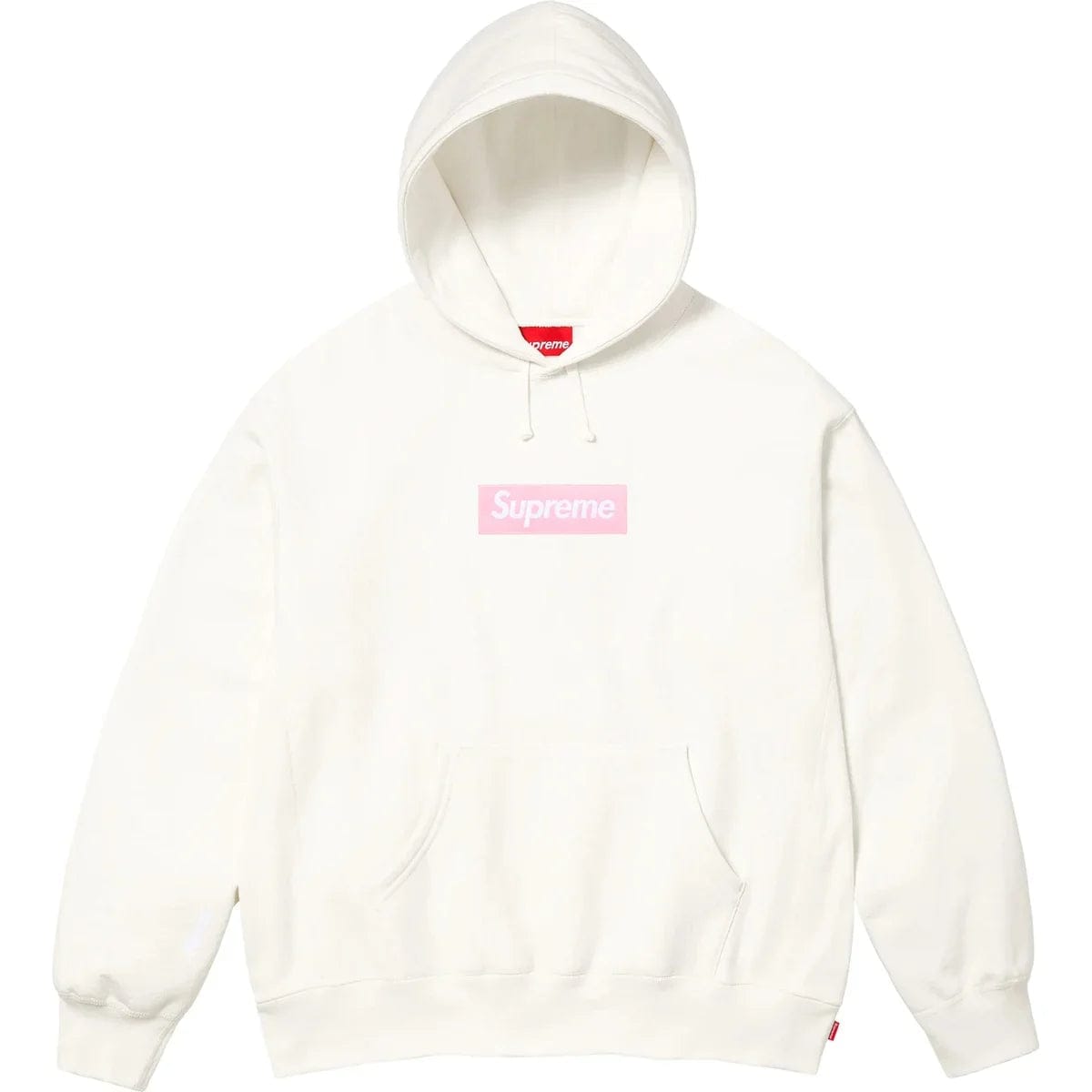 Supreme Box Logo Hooded Sweatshirt White (FW25) bluza streetwear