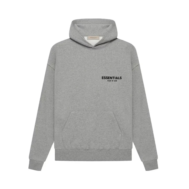 Fear of God Essentials Hoodie (2022) Dark Oatmeal spodenki streetwear