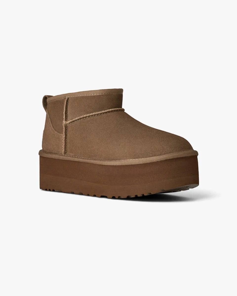 UGG CLASSIC ULTRA MINI PLATFORM LIGHT BRONZE